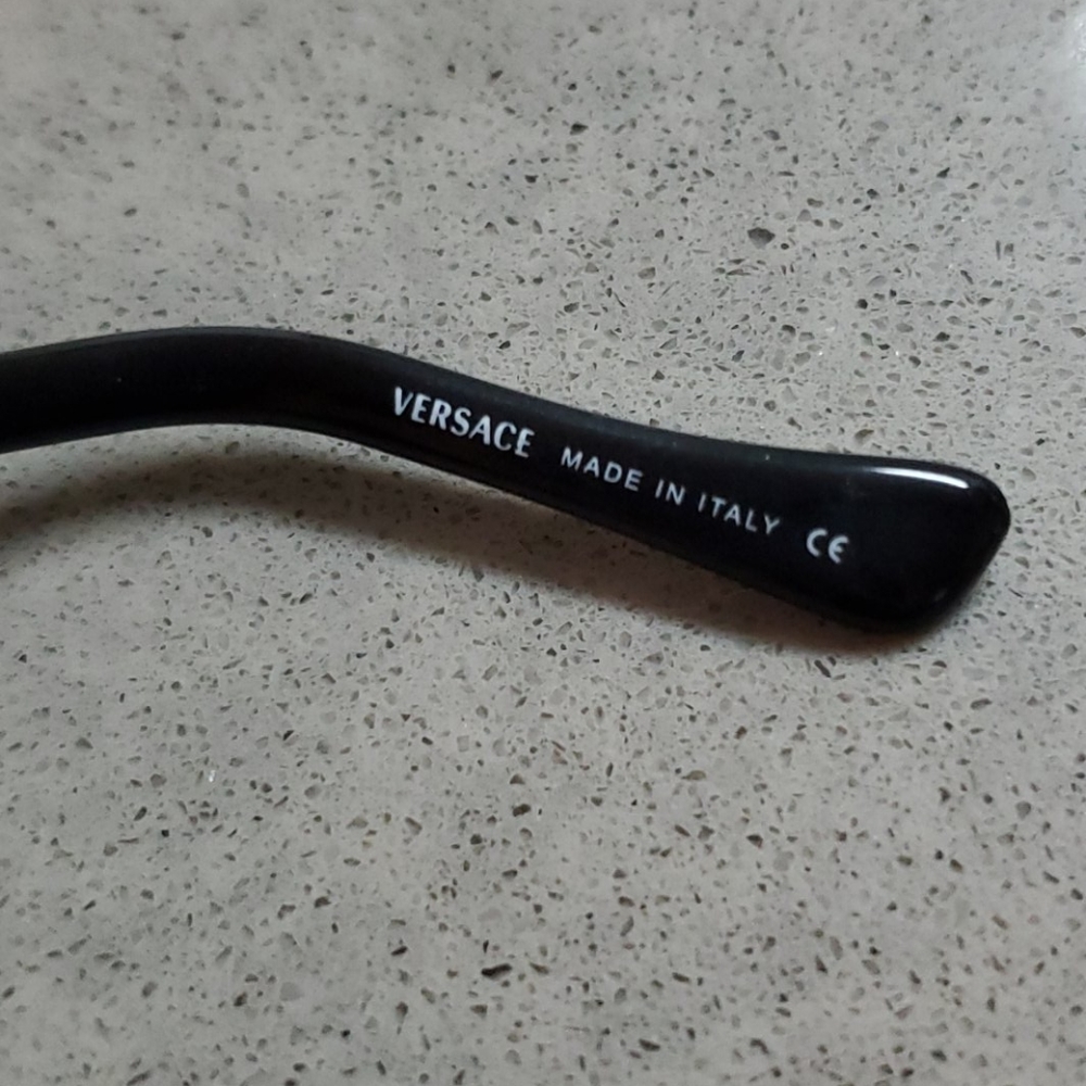 Versace Rimless Black Gradient Sunglasses - Picture 4 of 10